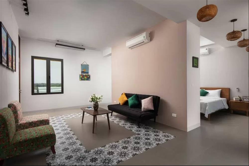 Trần nhà thạch cao đơn giản mà tinh tế